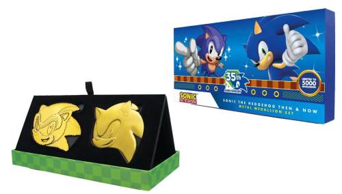 Fanattik - Sonic the Hedgehog - Then & Now 35th Anniversary - Limited Edition Medallion