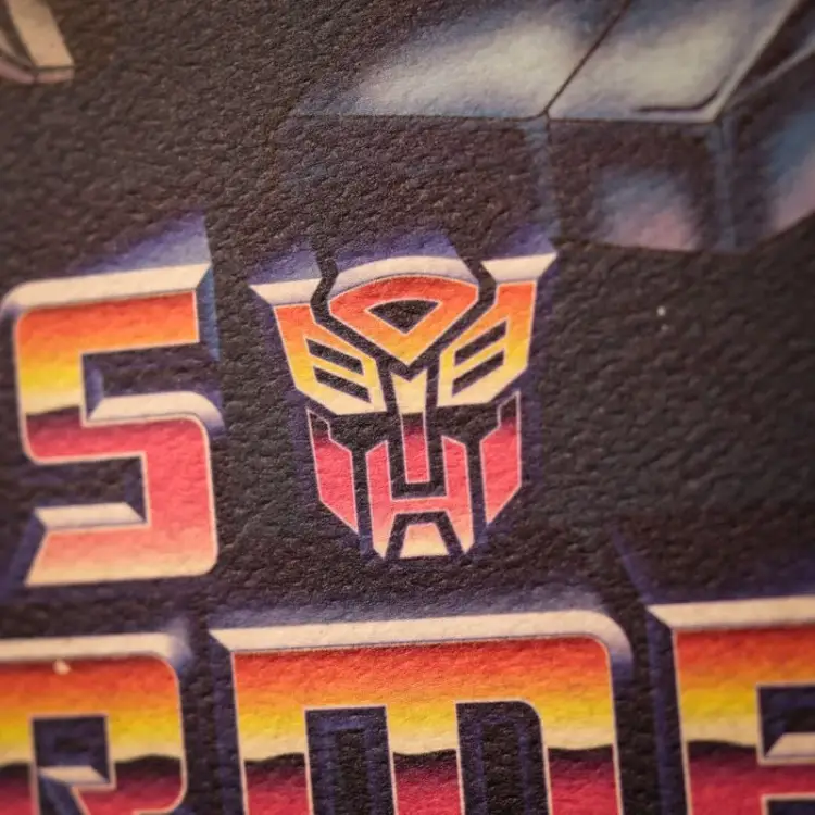 Fanattik Transformers The Movie 40th Anniversary Art Print Limited Edition