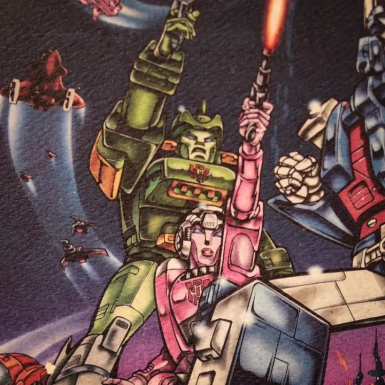 Fanattik Transformers The Movie 40th Anniversary Art Print Limited Edition