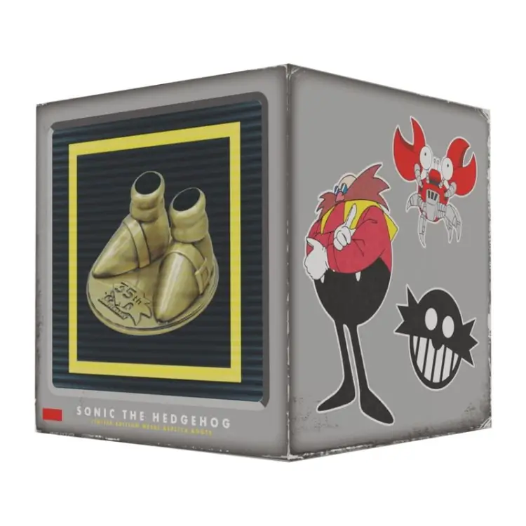 Fanattik - Sonic - Metal Boot 35th Anniversary - Replica Limited Edition