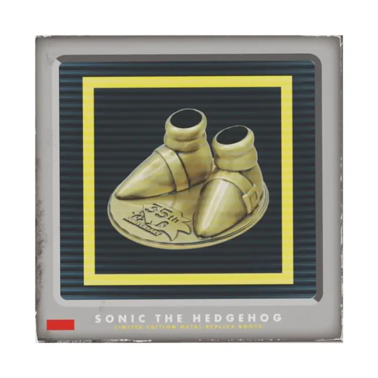 Fanattik - Sonic - Metal Boot 35th Anniversary - Replica Limited Edition