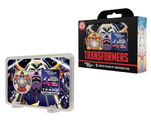 Fanattik - Transformers The Movie - 40th Anniversary - Limited Edition Coin