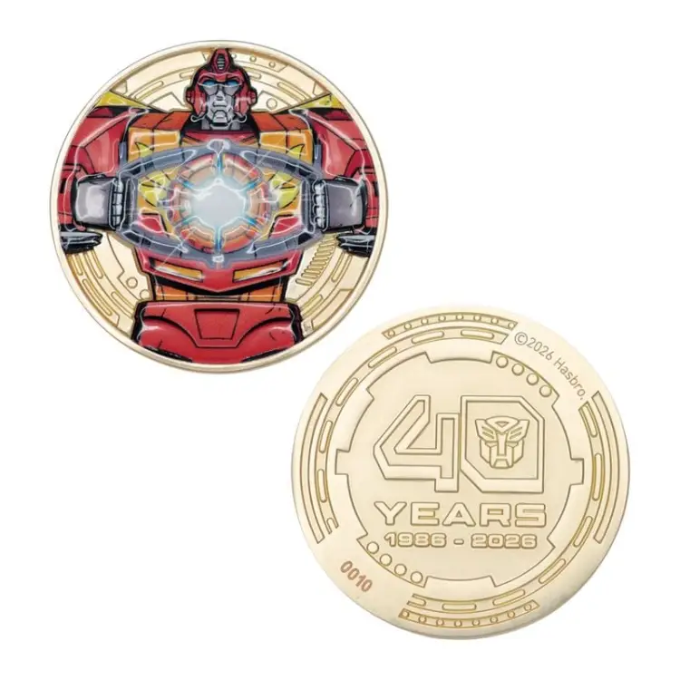 Fanattik - Transformers The Movie - 40th Anniversary - Limited Edition Coin
