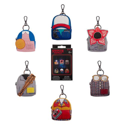 Loungefly Stranger Things Mini Backpack Bag Charm Mystery Box