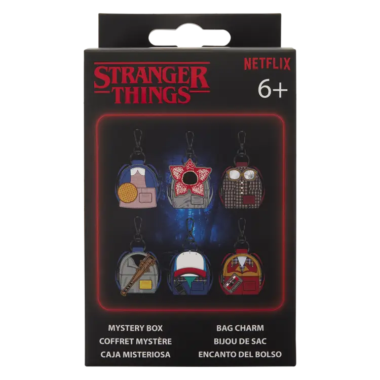 Loungefly Stranger Things Mini Backpack Bag Charm Mystery Box