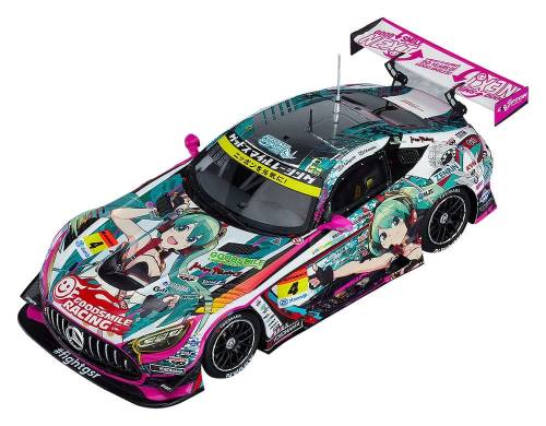 Good Smile Racing - Hatsune Miku GT Project 1/43 Scale Model Car Good Smile Hatsune Miku AMG 2020 SUPER GT Okayama Test Ver.