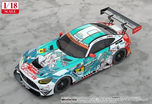 Good Smile Racing - Hatsune Miku GT Project 1/18 Good Smile Hatsune Miku AMG 2023 Season Opening Ver. 26 cm