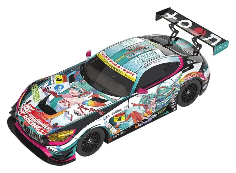 Good Smile Racing - Hatsune Miku GT Project 1/18 Scale Good Smile Hatsune Miku AMG 2016 SUPER GT Ver. 26 cm