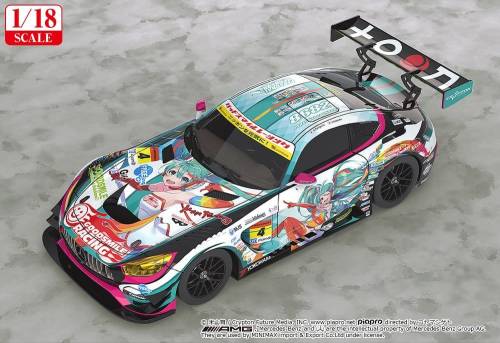 Good Smile Racing - Hatsune Miku GT Project 1/18 Scale Good Smile Hatsune Miku AMG 2016 SUPER GT Ver. 26 cm