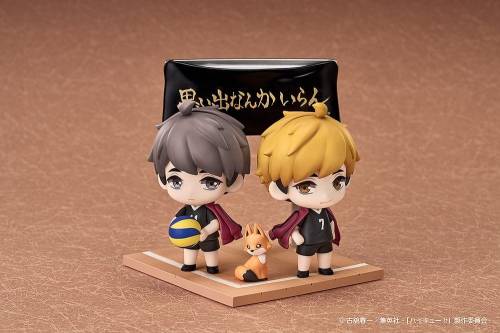 Good Smile Arts Shanghai - Haikyu!! Qset+ Minifigures 2-Pack Atsumu Miya & Osamu Miya 8 cm