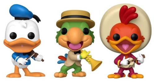 Funko - Disney POP! Vinyl Figures 3-Pack The Three Caballeros 9 cm