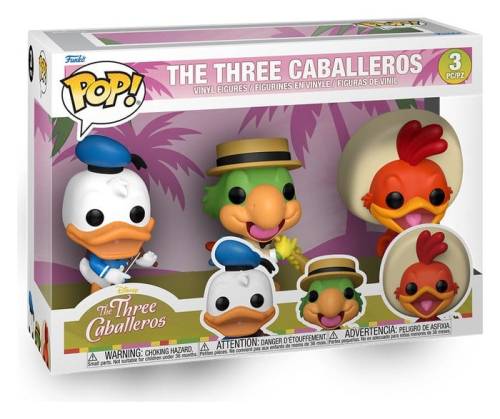 Funko - Disney POP! Vinyl Figures 3-Pack The Three Caballeros 9 cm