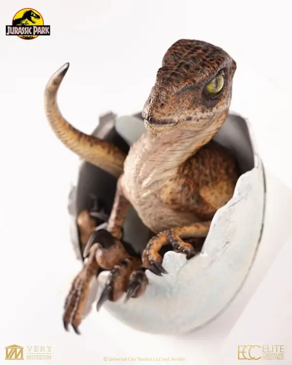 Elite Creature Collectibles - Jurassic Park Velociraptor Hatching Egg Replica 24 cm