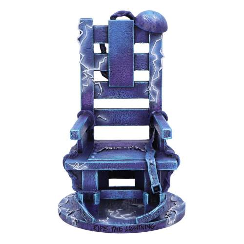 Nemesis Now Metallica Ride the Lightning Electric Chair Figure 15 cm