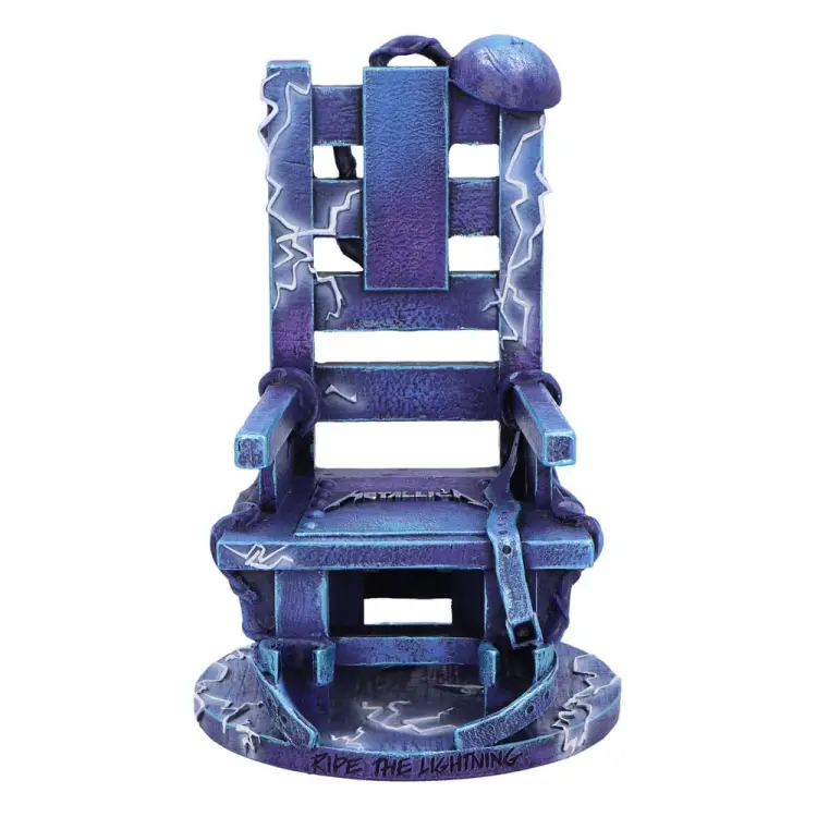 Nemesis Now Metallica Ride the Lightning Electric Chair Figure 15 cm