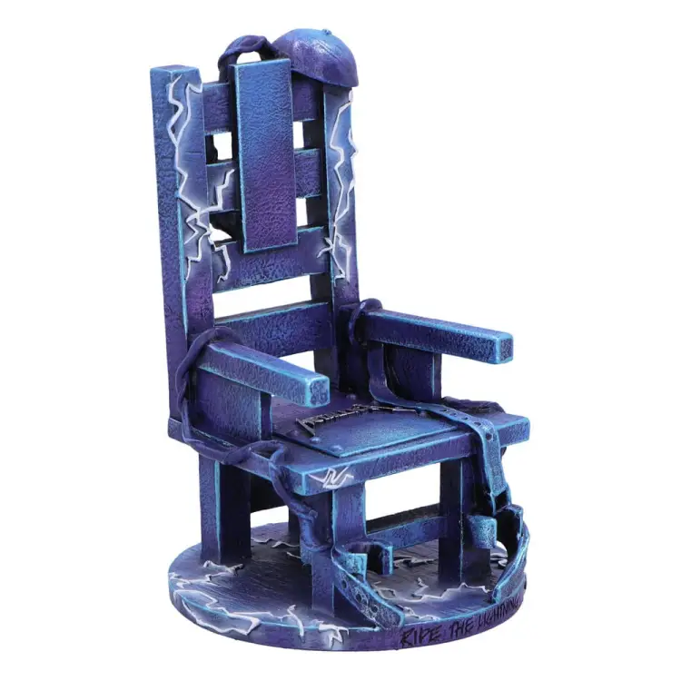 Nemesis Now Metallica Ride the Lightning Electric Chair Figure 15 cm