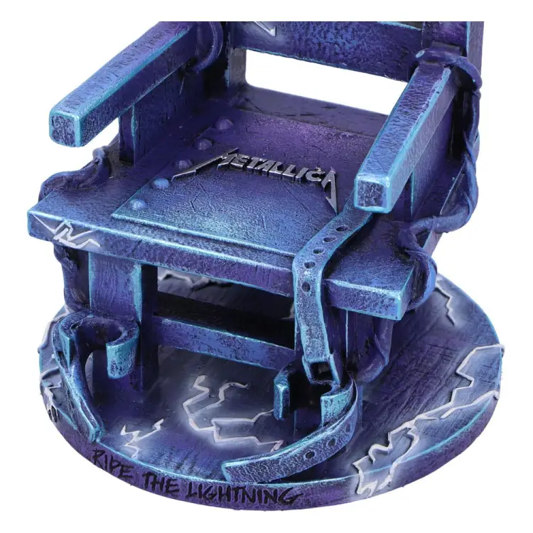 Nemesis Now Metallica Ride the Lightning Electric Chair Figure 15 cm