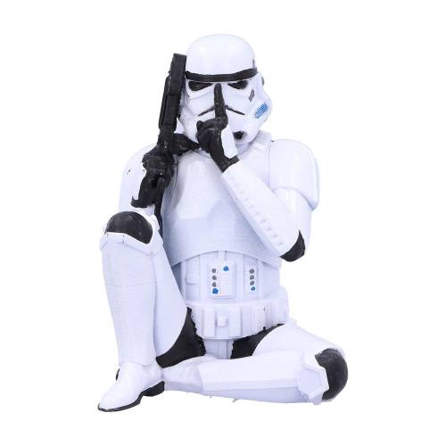 Nemesis Now Star Wars Stormtrooper Speak No Evil Figure 10 cm