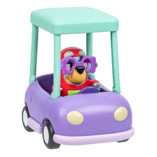 Moose Toys - Bluey Mini Figure Playset Janet & Grannys Car