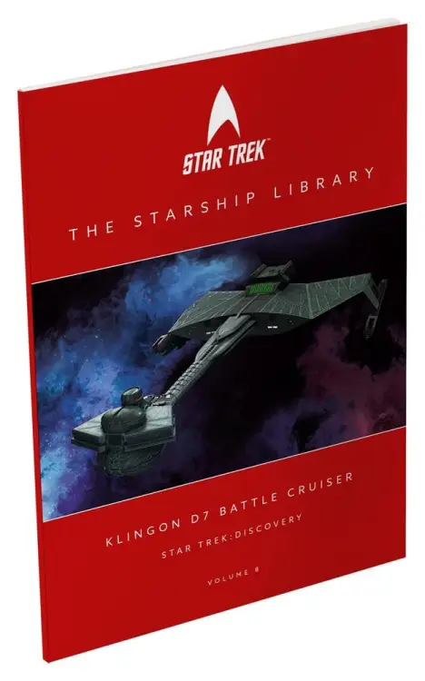 Master Replicas - Star Trek Library Die-Cast Klingon D7 Battle Cruiser 10 cm