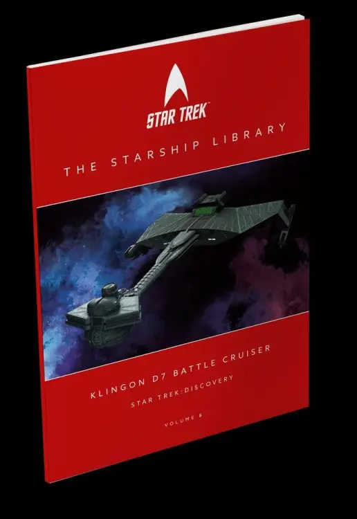 Master Replicas - Star Trek Library Die-Cast Klingon D7 Battle Cruiser 10 cm