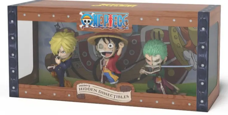 Mighty Jaxx One Piece - Luffy, Zoro and Sanji - Freenys Hidden Dissectables Vinyl Figure