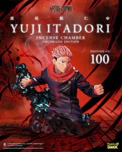 Mighty Jaxx Jujutsu Kaisen - Yuji Itadori - Statue Incense Chamber (Colorized) Limited Edition