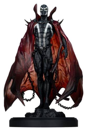 McFarlane Toys Spawn - Spawn - Black White & Red All Over Statue by Pupeteer Lee