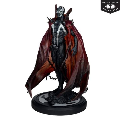 McFarlane Toys Spawn - Spawn - Black White & Red All Over Statue by Pupeteer Lee