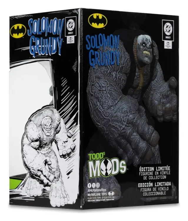 McFarlane Toys DC Direct - Solomon Grundy - Todds Mods Limited Edition Kolekcjonerska Figurka Winylowa