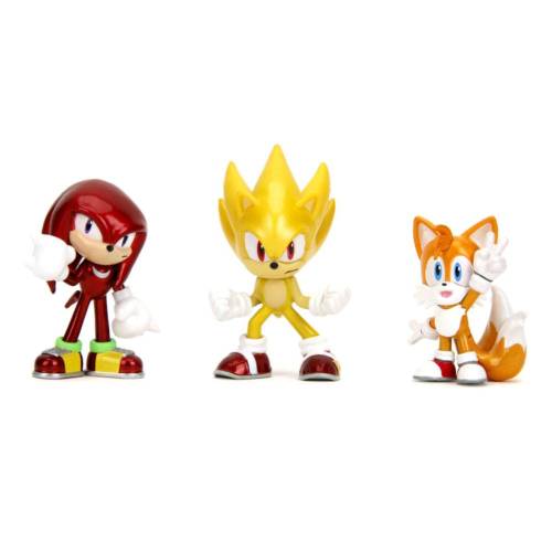 Jada Toys Sonic the Hedgehog - Nano Metalfigs Diecast Mini Figures 3-Pack