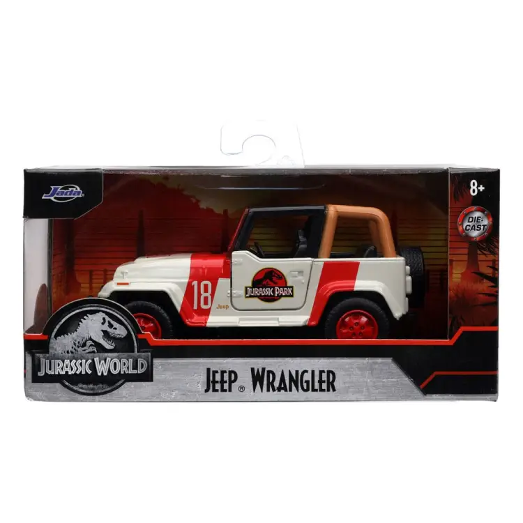Jada Toys Jurassic World - Jeep Wrangler - Diecast Model 1/32