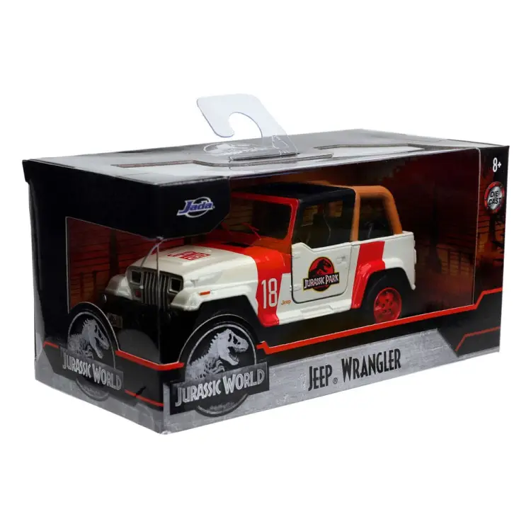 Jada Toys Jurassic World - Jeep Wrangler - Diecast Model 1/32