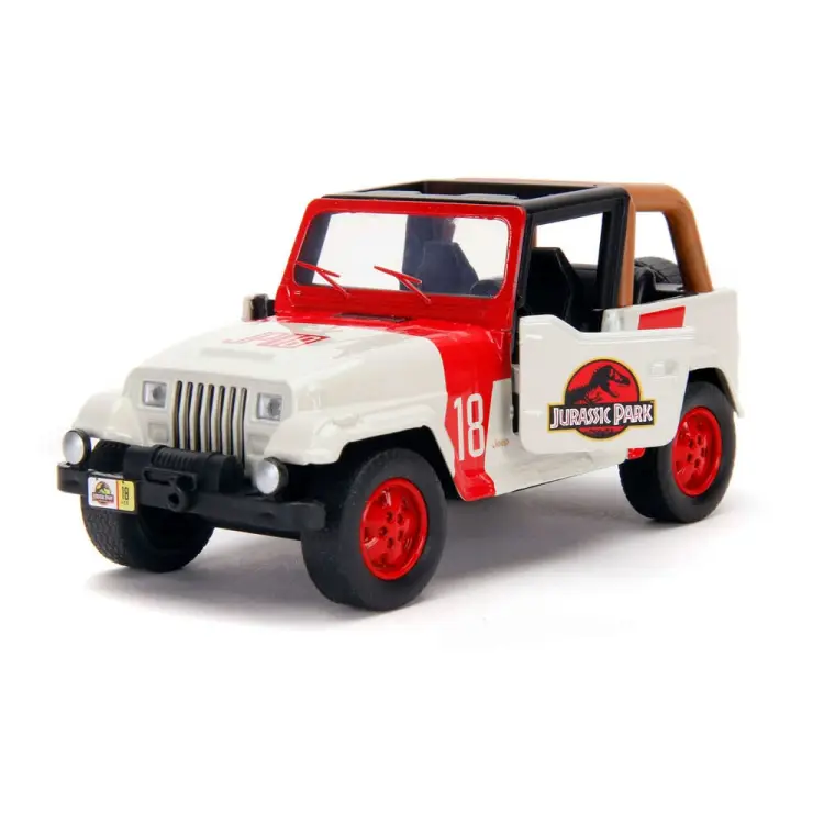 Jada Toys Jurassic World - Jeep Wrangler - Diecast Model 1/32