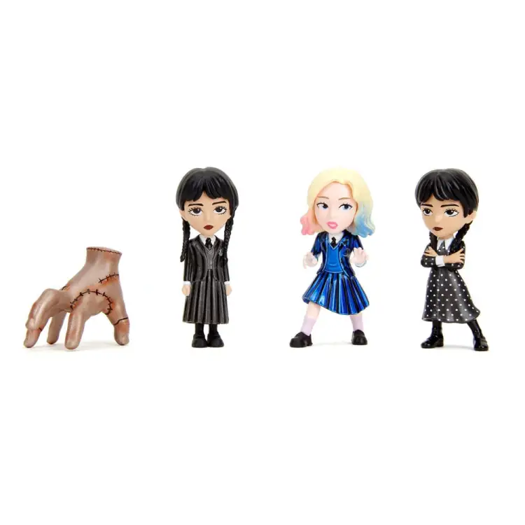 Jada Toys Wednesday - Nano Metalfigs Diecast Mini Figures Wave 1 12-Pack Blind Box Assortment