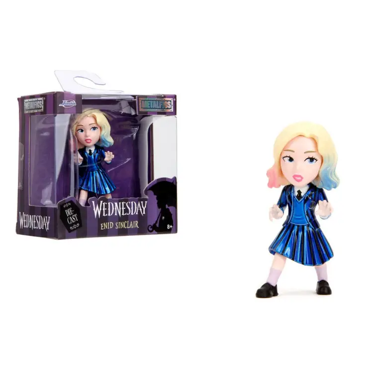 Jada Toys Wednesday - Nano Metalfigs Diecast Mini Figures Wave 1 12-Pack Blind Box Assortment