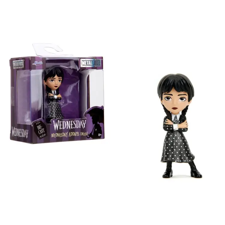 Jada Toys Wednesday - Nano Metalfigs Diecast Mini Figures Wave 1 12-Pack Blind Box Assortment