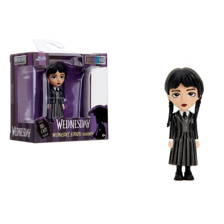 Jada Toys Wednesday - Nano Metalfigs Diecast Mini Figures Wave 1 12-Pack Blind Box Assortment