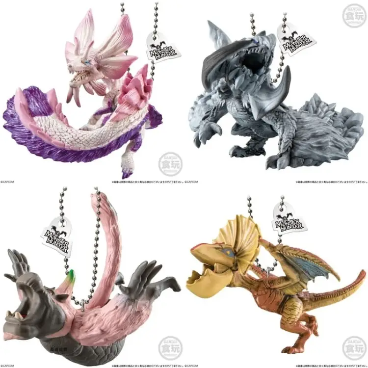 MONSTER HUNTER - Kolekcja maskotek BLIND BAG - 4cm