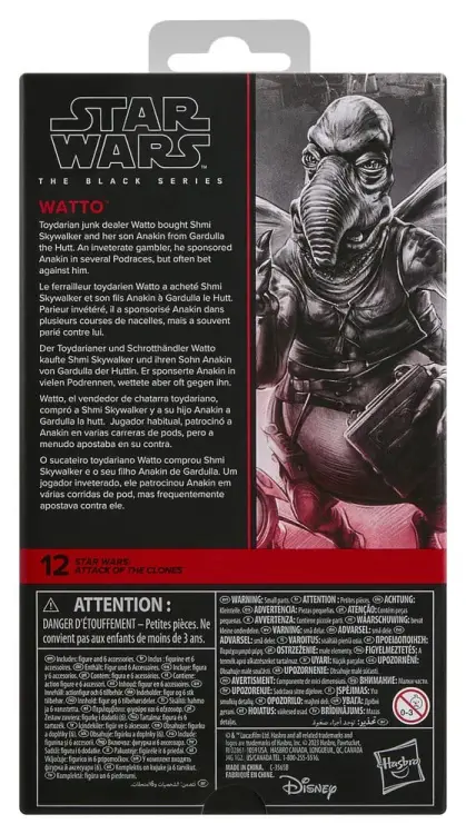 Hasbro Star Wars - Watto - Black Series Figurka Akcji