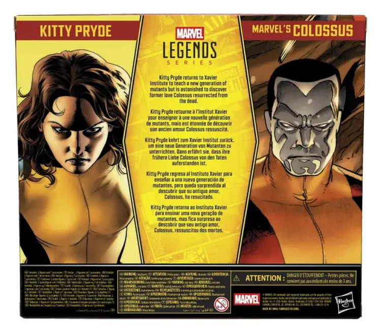 Hasbro Marvel - Kitty Pryde & Marvels Colossus - Astonishing X-Men Marvel Legends Zestaw 2 figurek