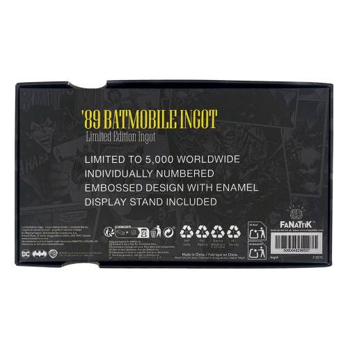 FaNaTtik DC Comics - Batman - Batmobile XL Limited Edition Ingot
