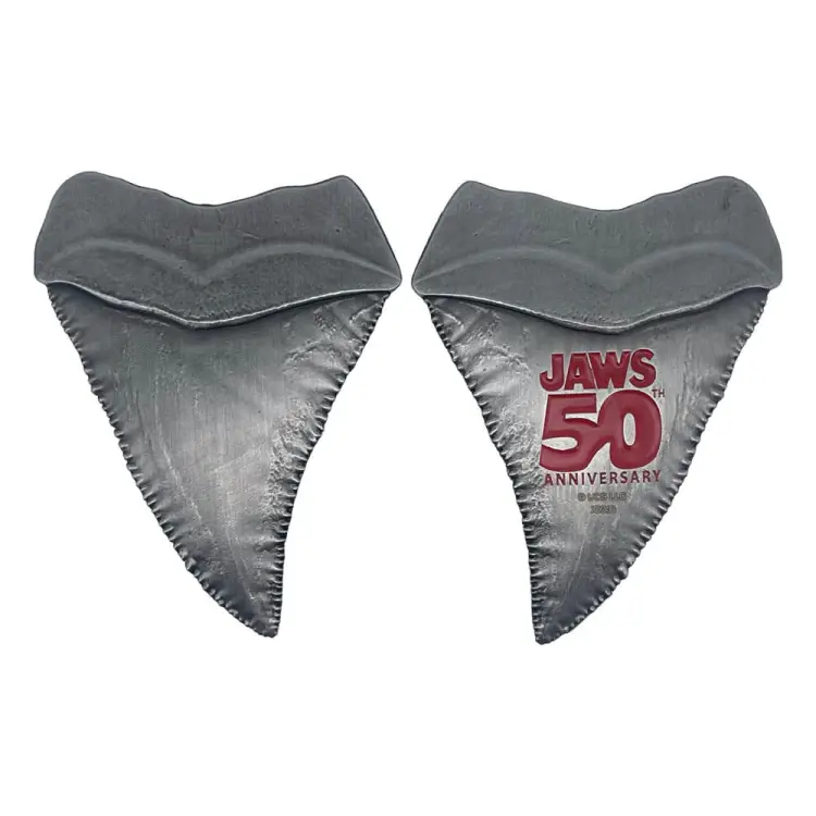 FaNaTtik Jaws - Medallion 50th Anniversary Shark Tooth
