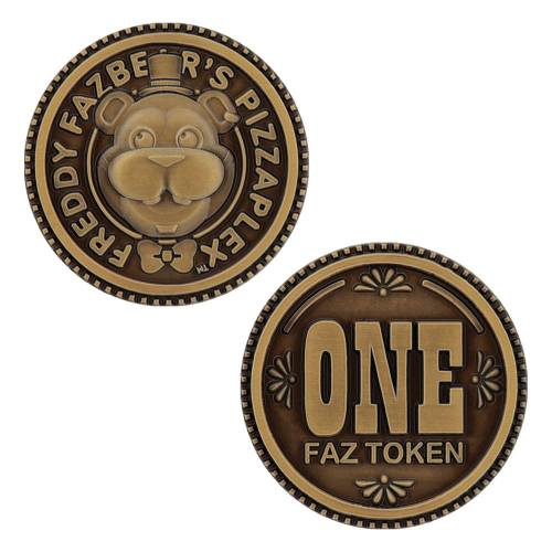 FaNaTtik Five Nights at Freddys - One Faz Token Kolekcjonerska Moneta Edycja Limitowana