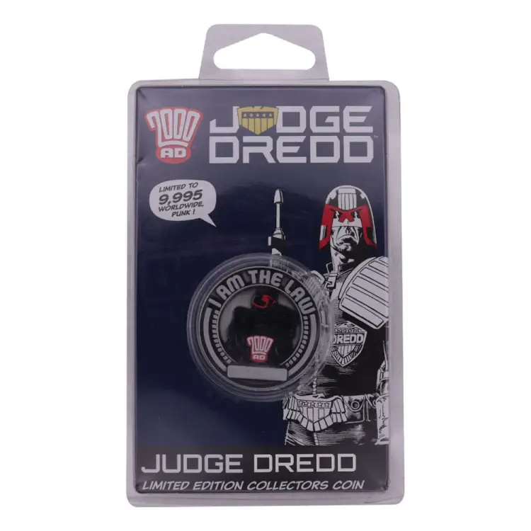FaNaTtik 2000 AD - Judge Dredd - Kolekcjonerska Moneta Mega-City One Limited Edition