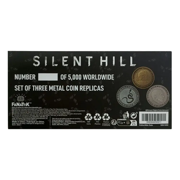 FaNaTtik Silent Hill - Collectable Coin 3-Pack