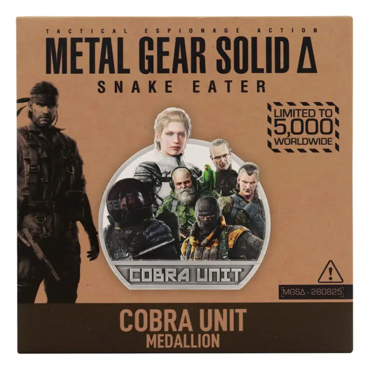 FaNaTtik Metal Gear Solid Delta - Cobra Unit - Medallion Cobra Unit Limited Edition
