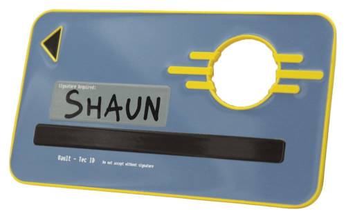 FaNaTtik Fallout - Replika Security Keycard Vault 111 Limited Edition