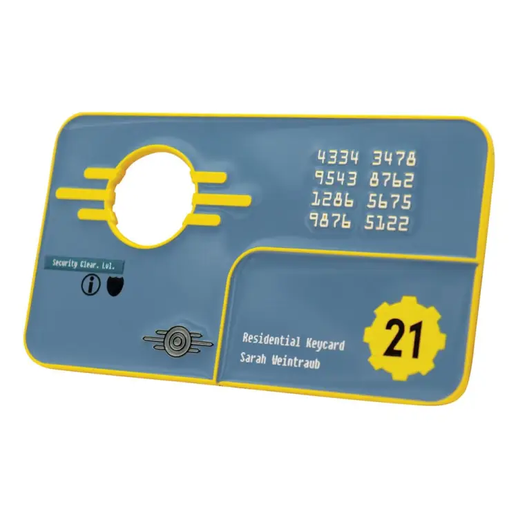 FaNaTtik Fallout: New Vegas - Vault 21 Security Keycard Replica Limited Edition
