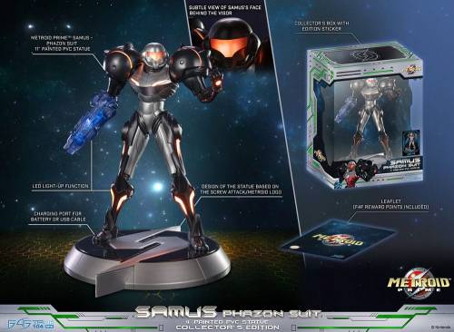 First 4 Figures Metroid Prime - Samus - Phazon Suit Collectors Edition PVC Statua